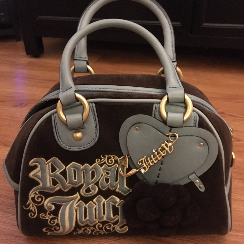 Juicy Couture Bowling Bag Style Purse
